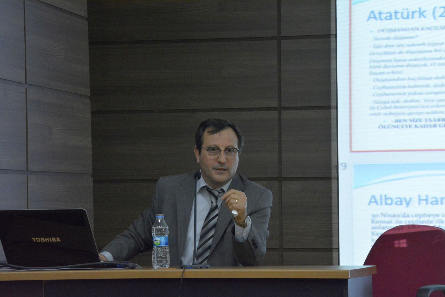 Ege’de “Yedi Düvele Karşı Direnişin Destanı: Çanakkale” konferansı