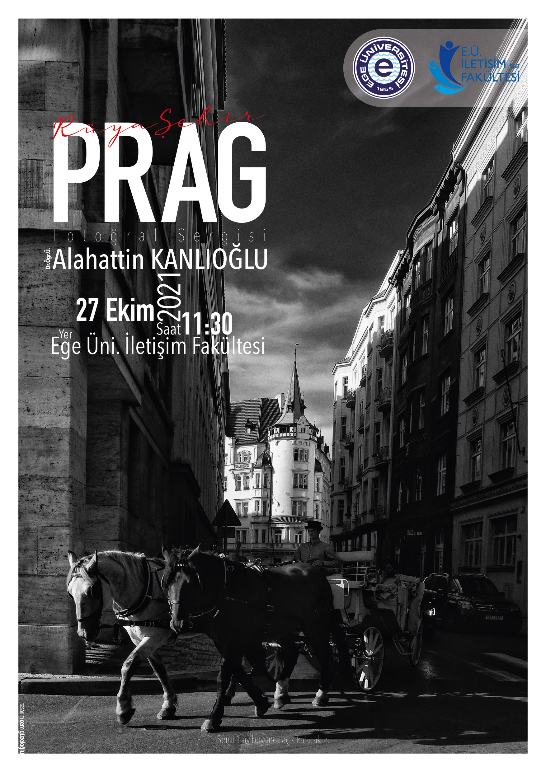 EÜ İletişim Fakültesinde “Rüya Şehir Prag” fotoğraf sergisi