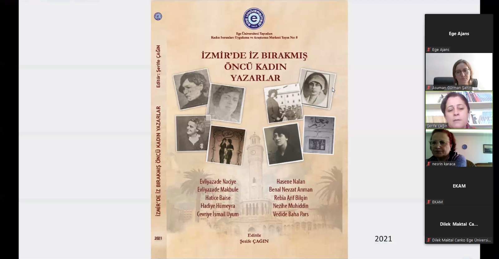 Doç. Dr. Çağın, “EKAM, kadın meselelerine dair duyarlılık geliştirmek amacıyla önemli çalışmalara imza atıyor”