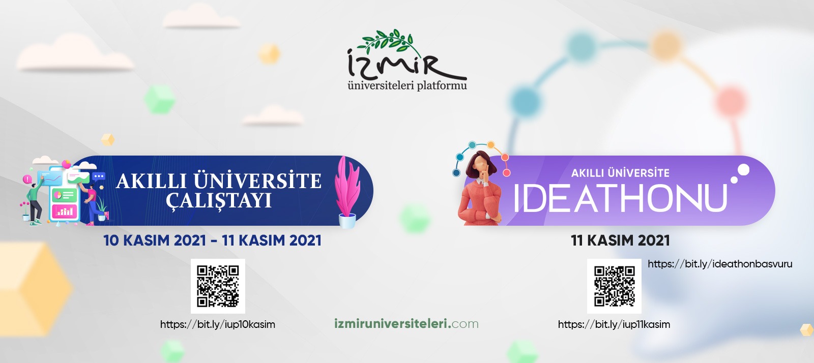 İzmir’de “Akıllı Üniversiteler Çalıştayı ve Ideathon” u düzenlenecek