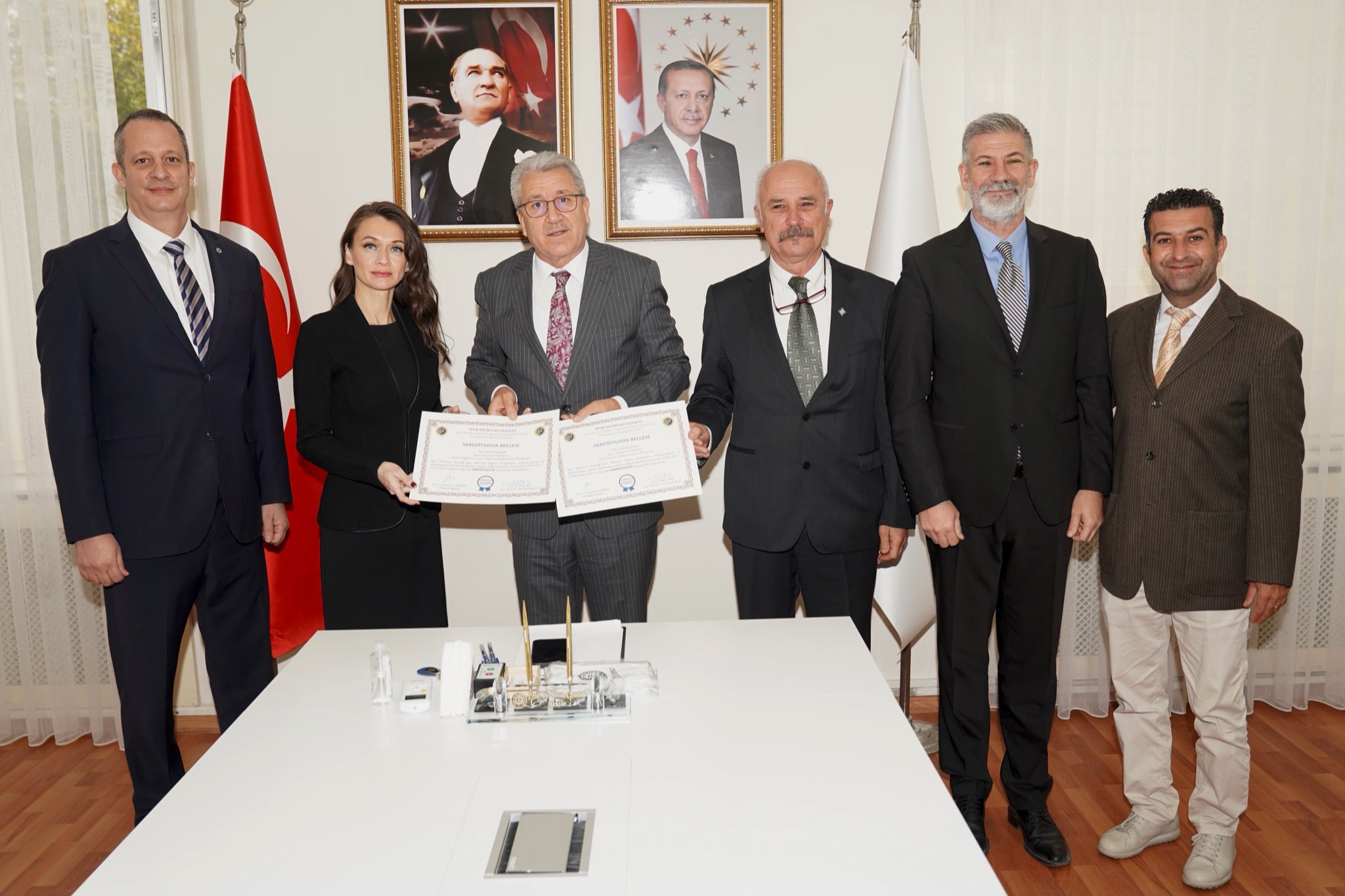 EÜ Spor Bilimleri Fakültesinin eğitim kalitesi tescillendi
