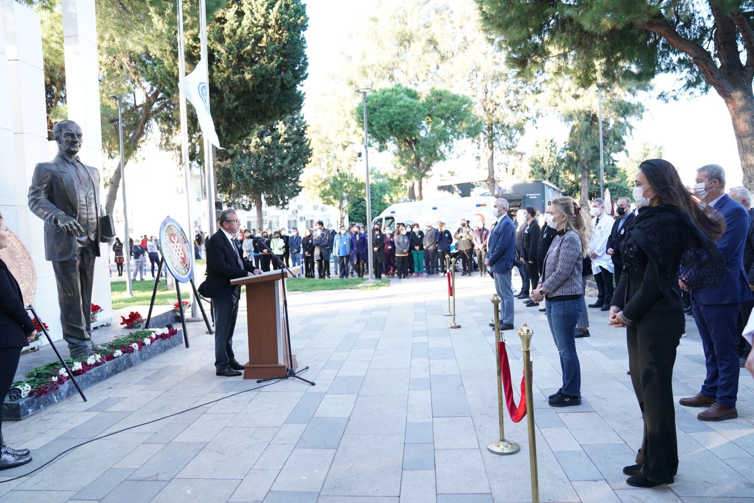 Ege Tıp Atatürk’ü andı