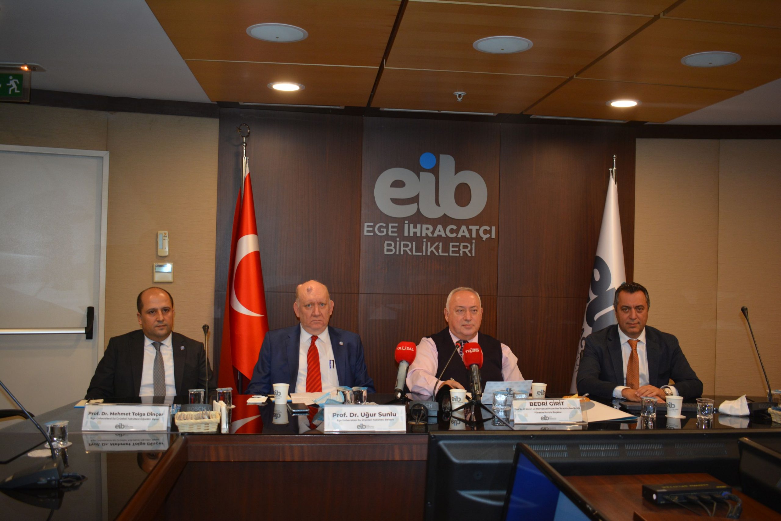 EÜ Su Ürünleri Fakültesi ve EİB’in gerçekleştirdiği Ar-Ge projesinin sonuçları kamuoyu ile paylaşıldı