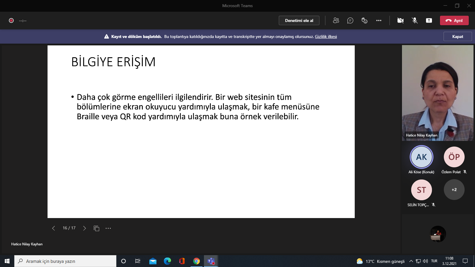 Eğitimde Erişilebilirlik ve Haklar
