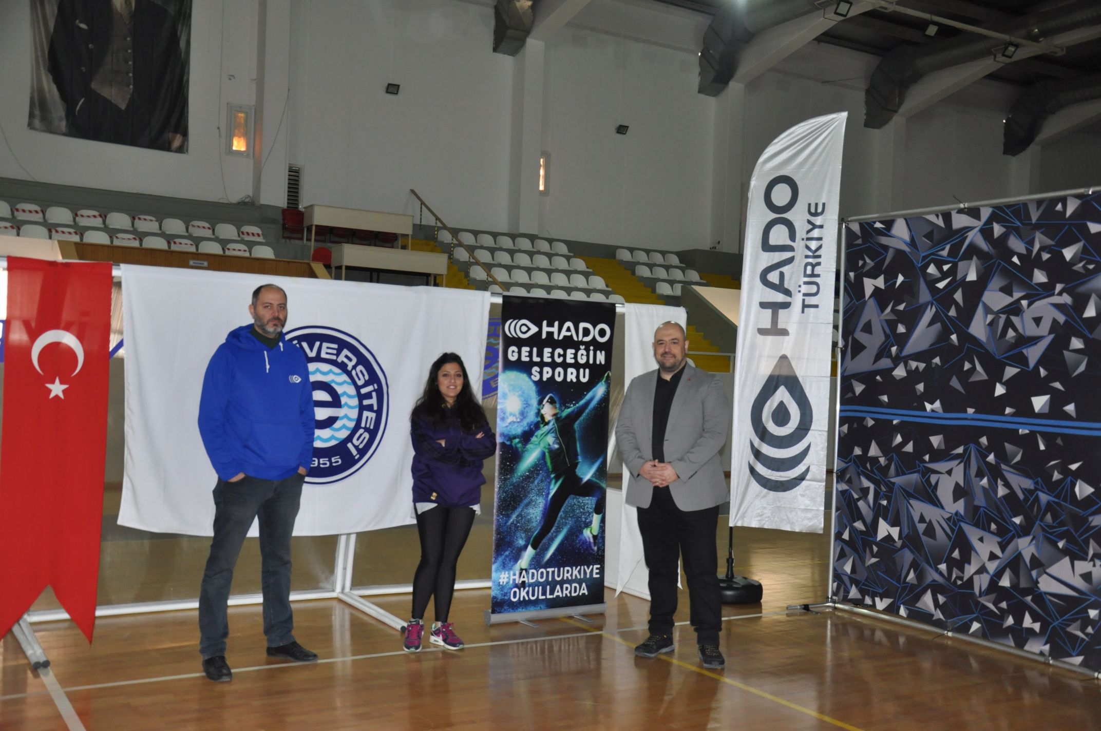 Egeli gençlere dünyanın yeni sporu HADO tanıtıldı