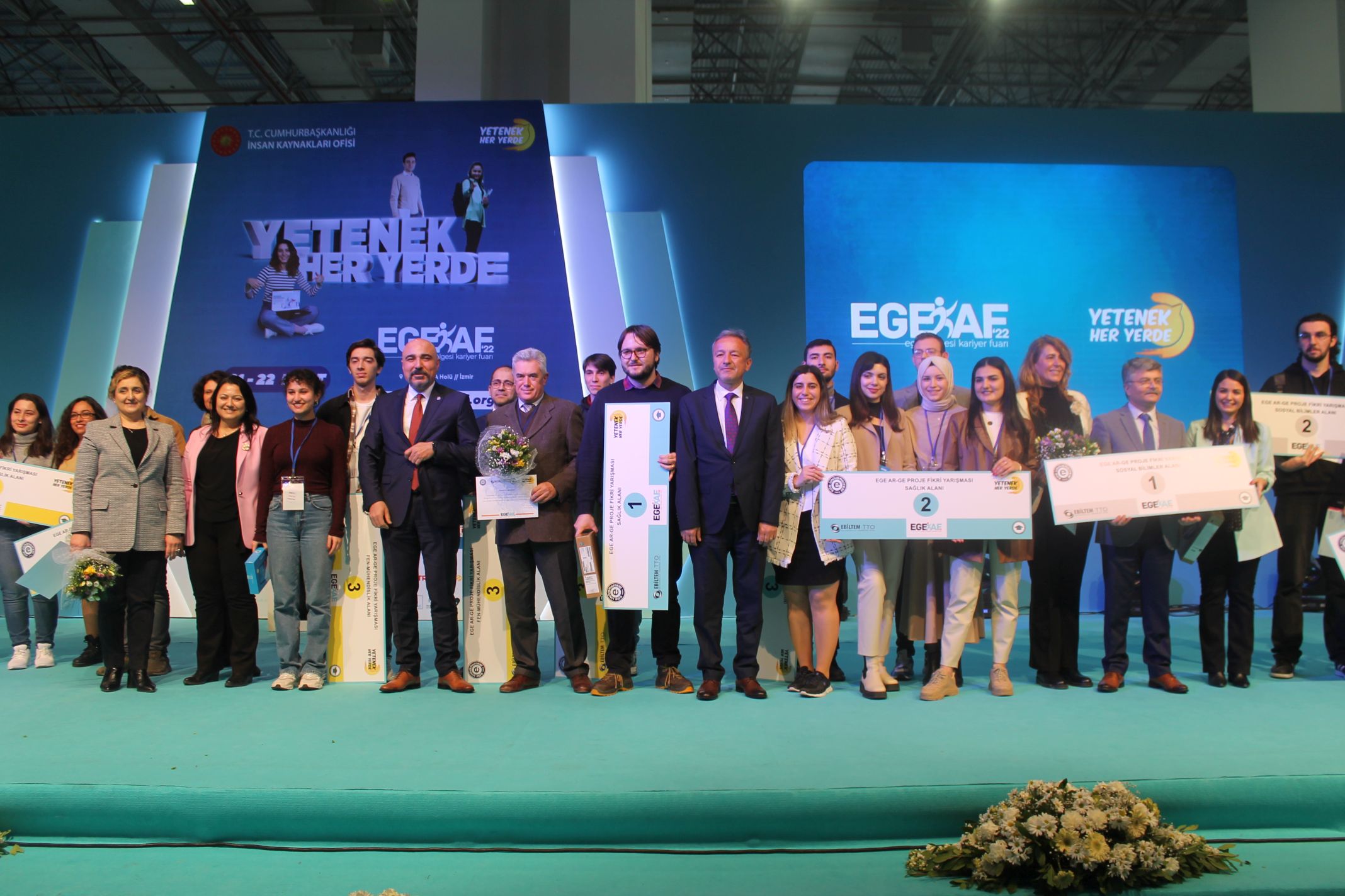 Ege Ar-Ge Proje Fikri Yarışması ödülleri sahiplerini buldu…