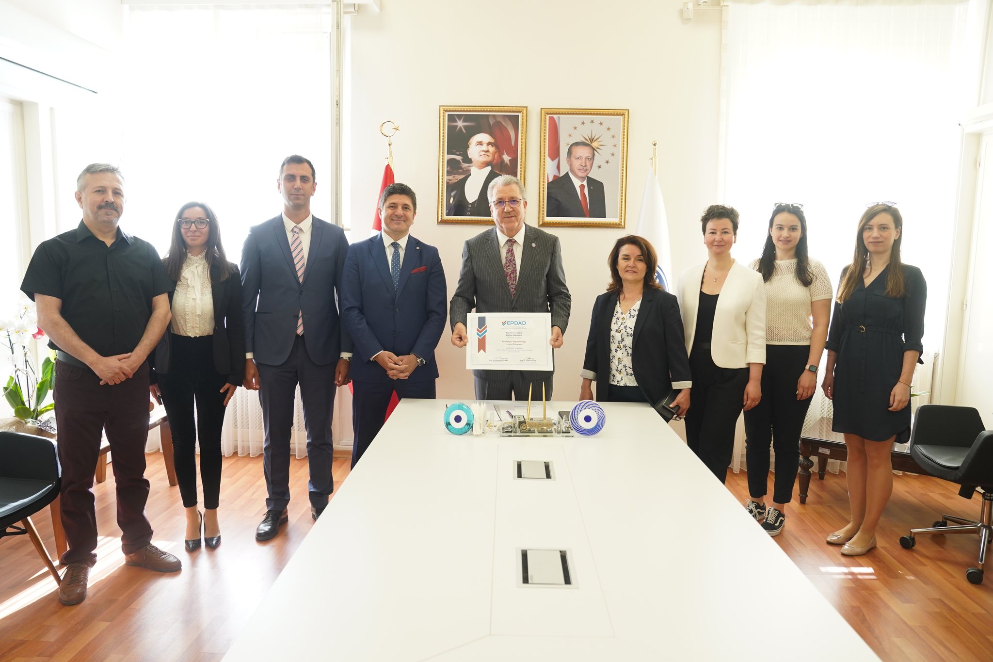 EÜ Eğitim Fakültesi Fen Bilgisi Öğretmenliği Lisans Programı akredite oldu