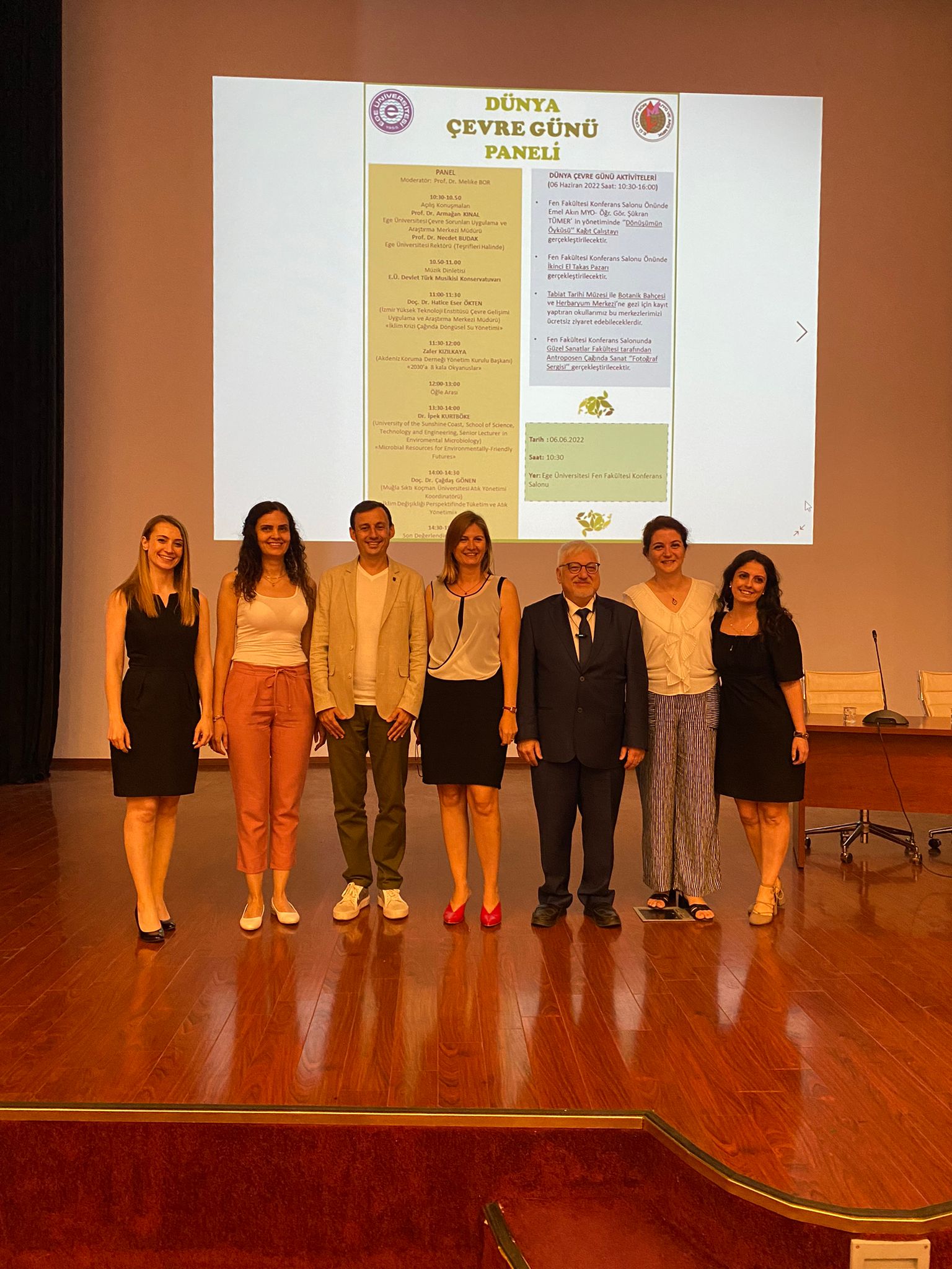 EÜ ÇEVMER’den “Dünya Çevre Günü Paneli”