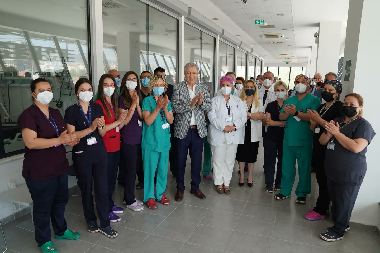 Rektör Budak, “Hastanemiz, pandemiden alnının akıyla çıktı”