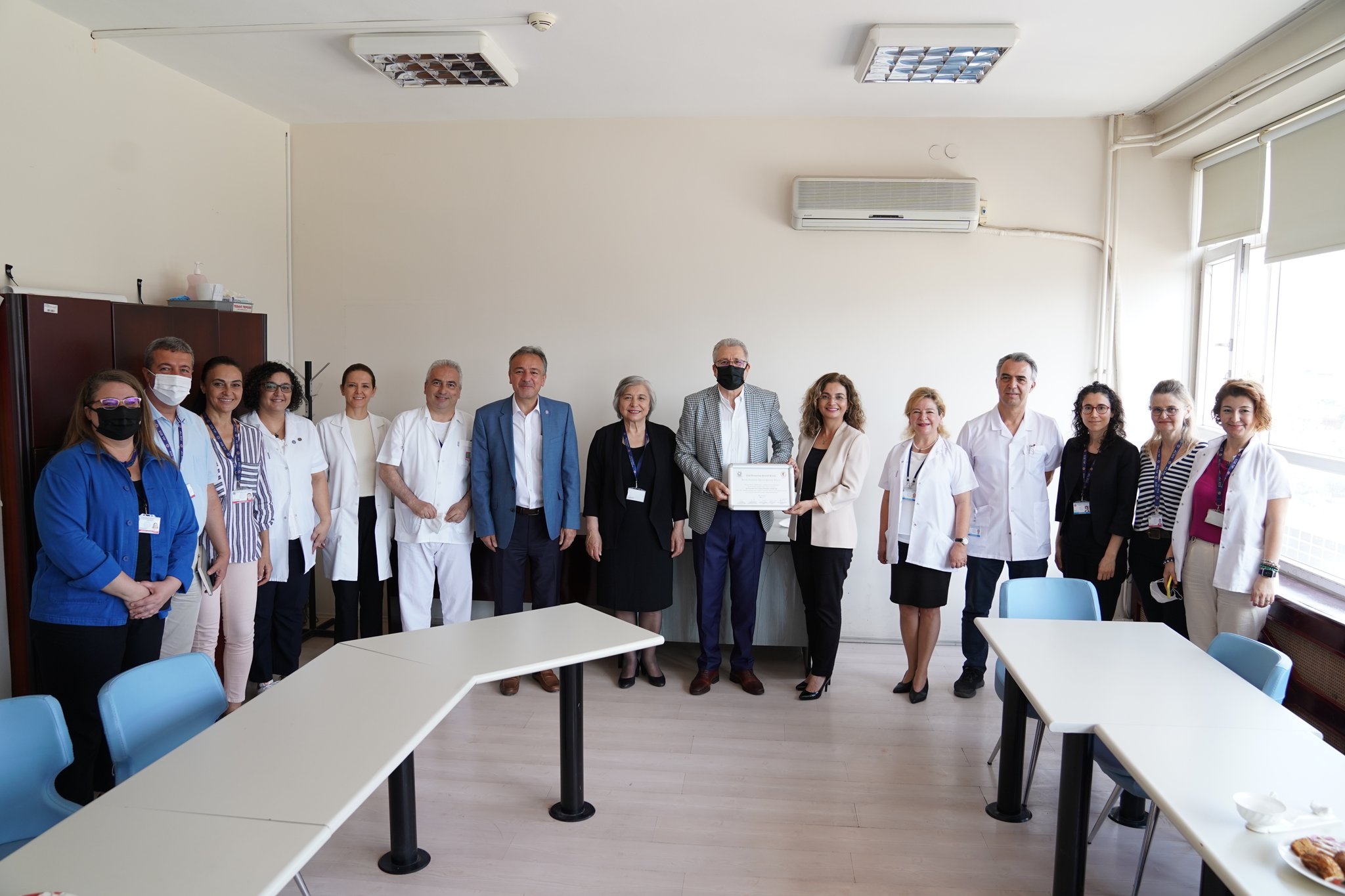 EÜTF Dermatoloji Anabilim Dalı, bölgenin dermatoloji alanında ilk akredite merkezi oldu
