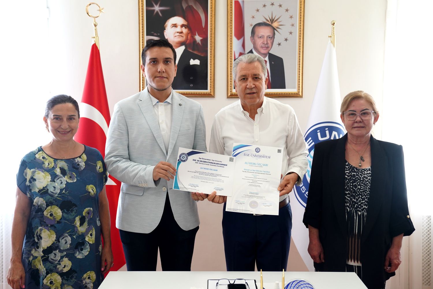 Türk yükseköğretiminde ilk olan “Ege Plus” meyvelerini vermeye başladı