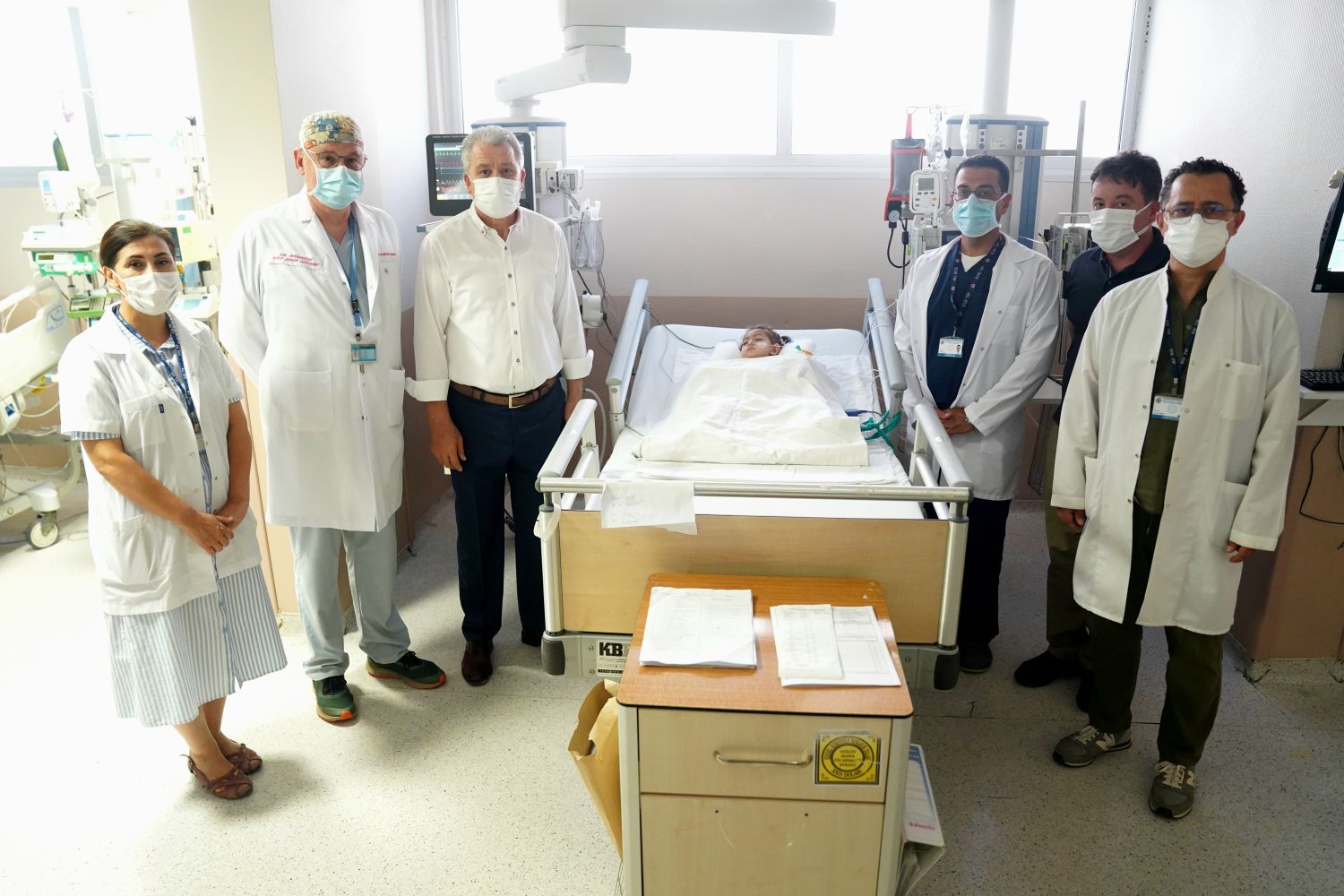 Minik Asel Lina yeni kalbiyle yeni hayatına EÜ Hastanesinde “merhaba” dedi