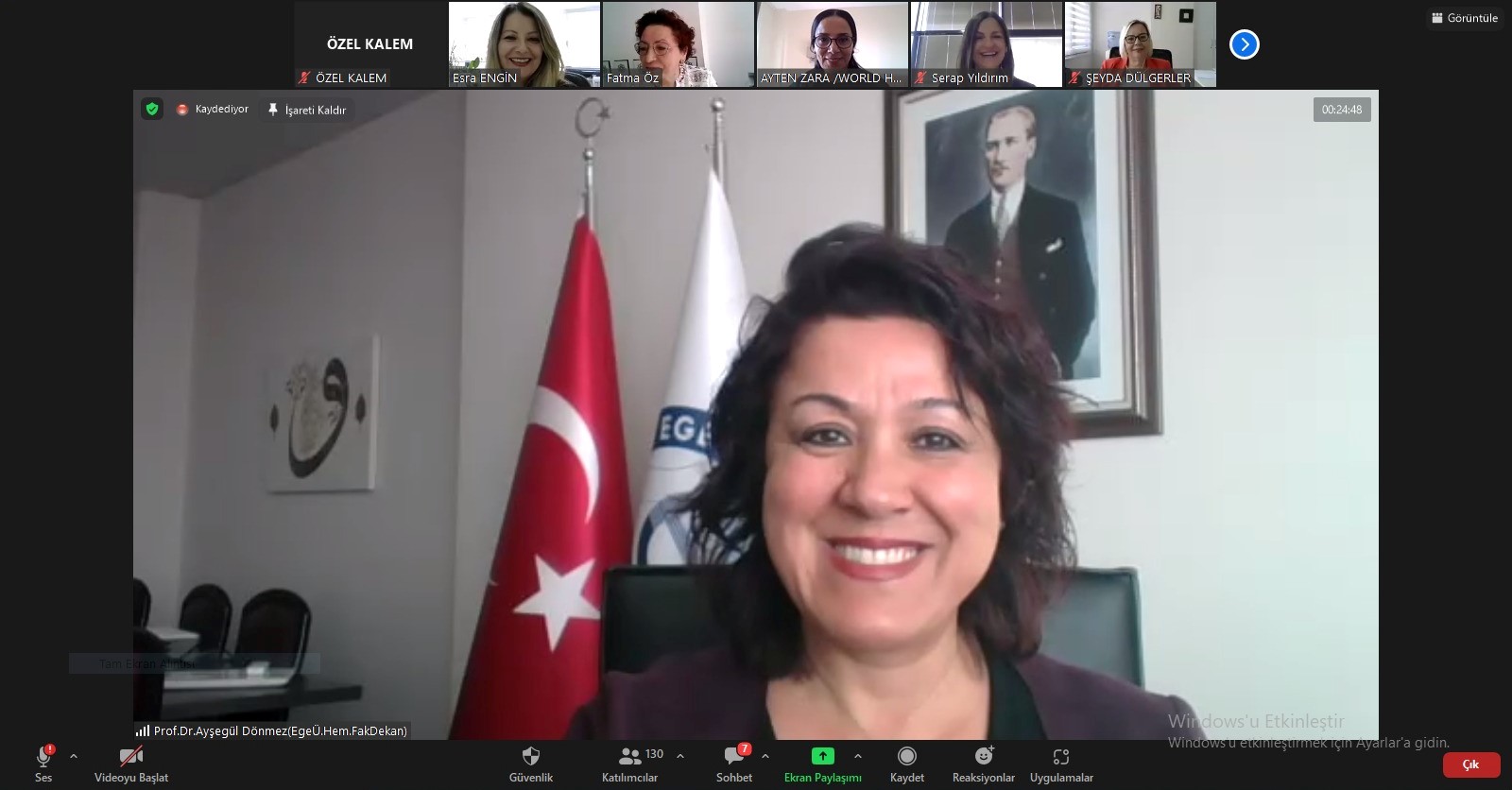 <strong>Dekan Prof. Dr. Dönmez, “Model bir eğitim kurumu olma vizyonuyla hareket ediyoruz”</strong>