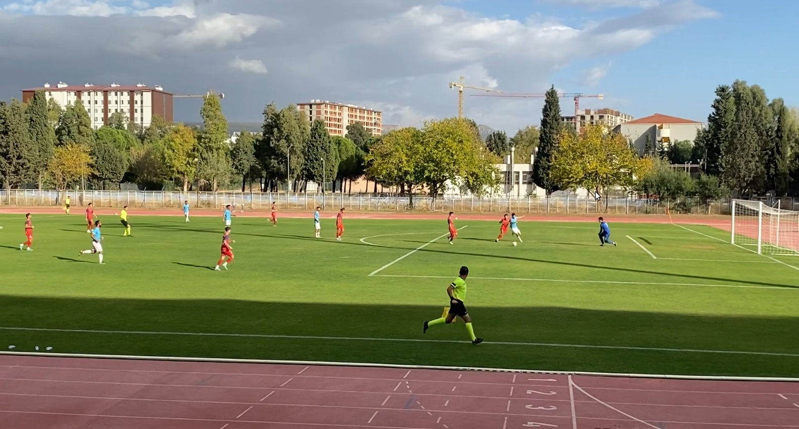 EÜ Spor Kulübü Futbol Takımı’ndan 8 gollü galibiyet