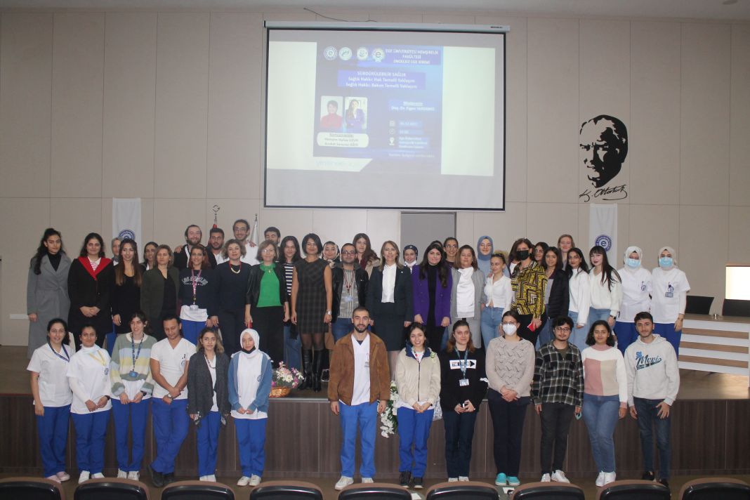 Ege Üniversitesinde “Sürdürülebilir Sağlık” konuşuldu