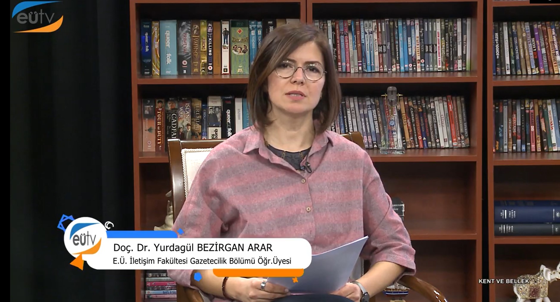 <strong>Egeli akademisyen Doç. Dr. Arar’ın İzmir’in kent belleğine ışık tutan programına ödül</strong>
