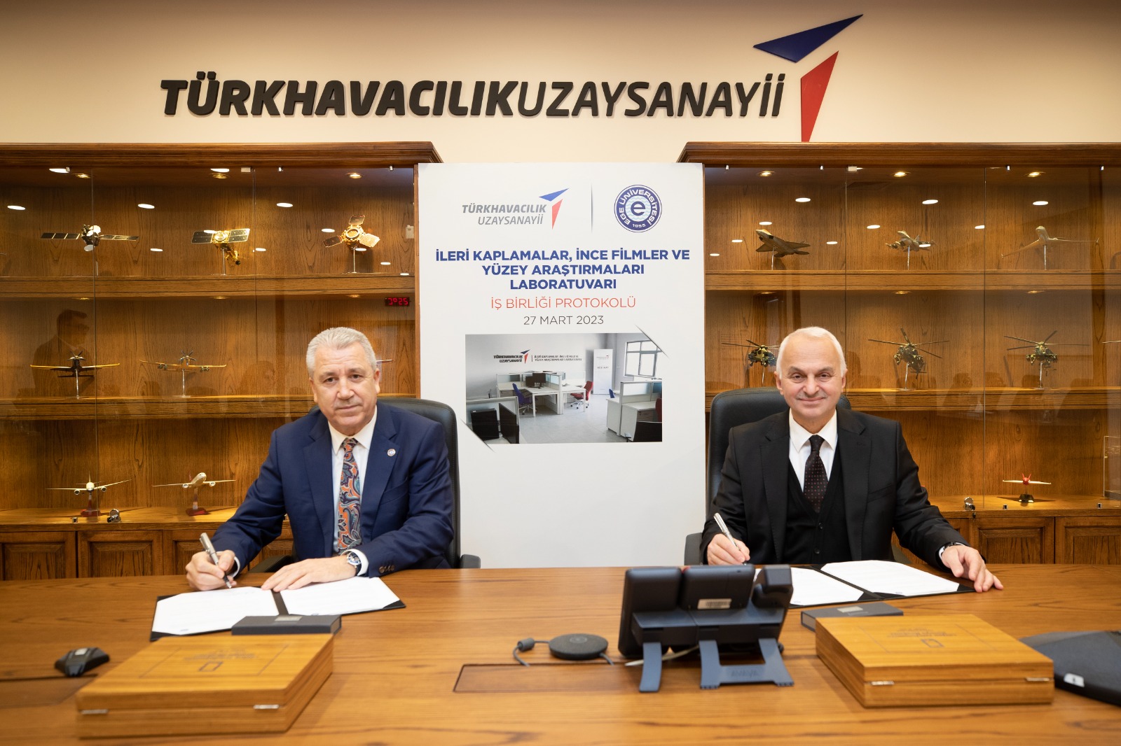 <strong>Ege Üniversitesi ile TUSAŞ arasında iş birliği protokolü imzalandı</strong>