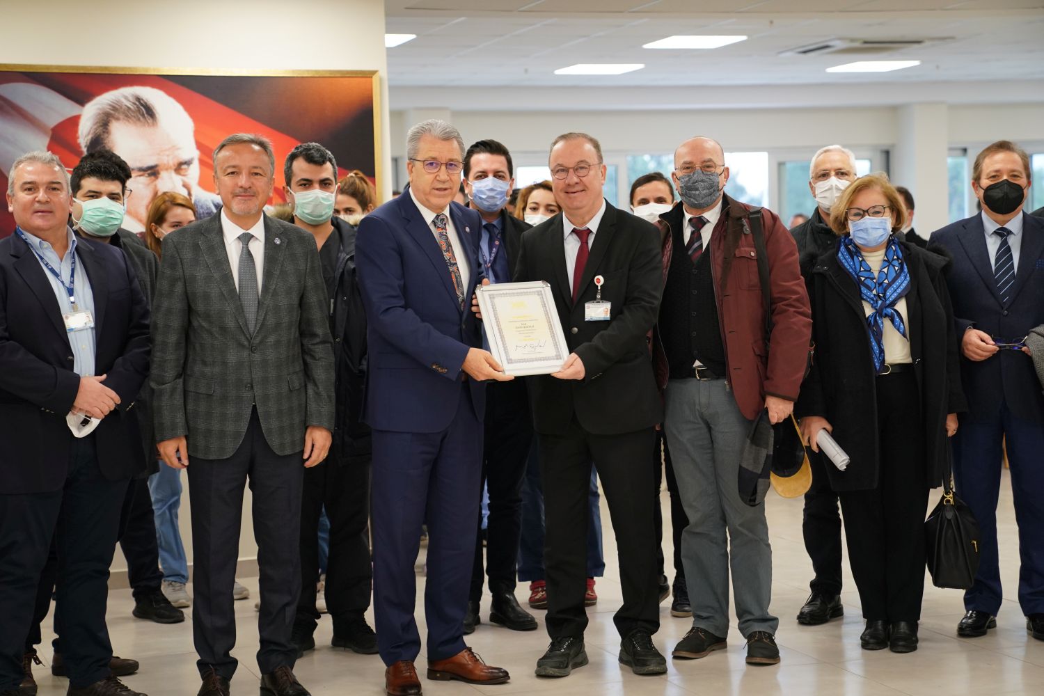 <strong>EÜTF Kadın Hastalıkları Perinatoloji Bilim Dalı akredite oldu</strong>