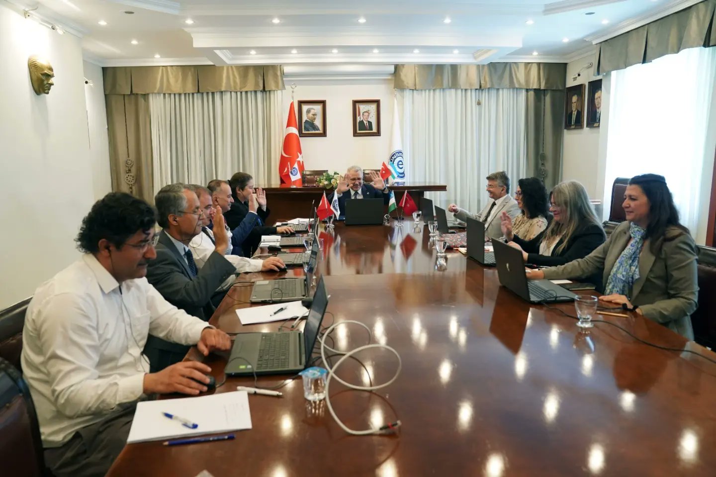 <strong>EÜ ile Taşkent Devlet Tarım Üniversitesi Bahçe Bitkileri alanında ortak protokol imzaladı</strong>