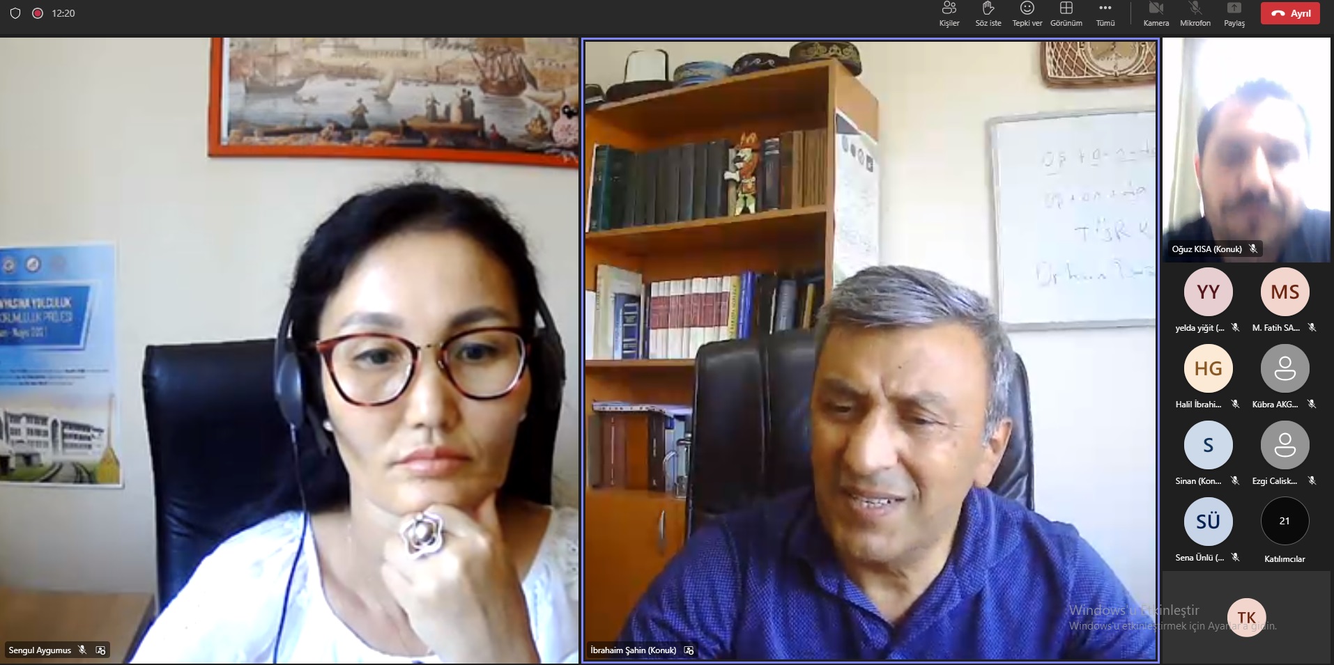 Ege’de “Stalin Dönemi Katliamlarında Kazak Aydınlarının Durumu” konuşuldu