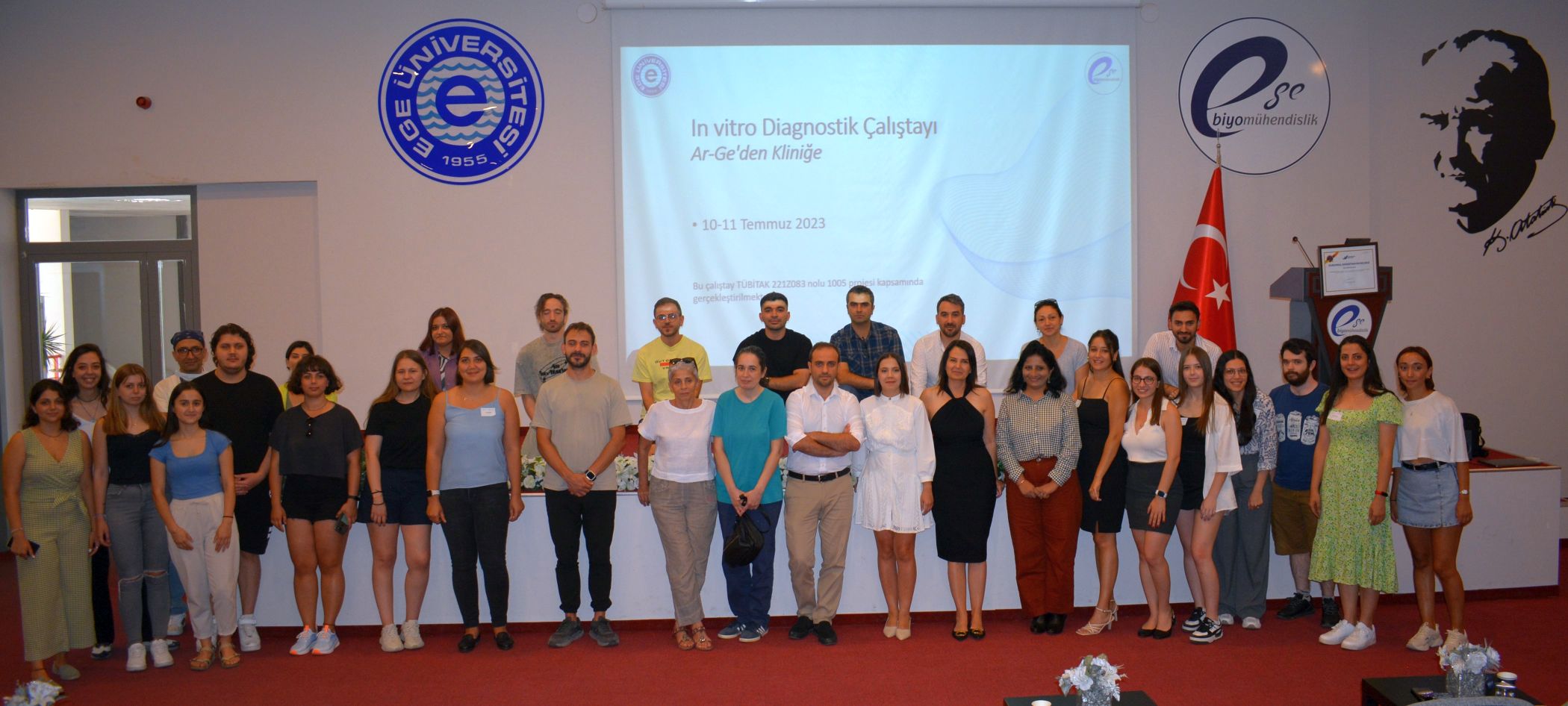 Ege Üniversitesinde “Ar-Ge’den Kliniğe” temalı In Vitro Diagnostik Çalıştayı yapıldı