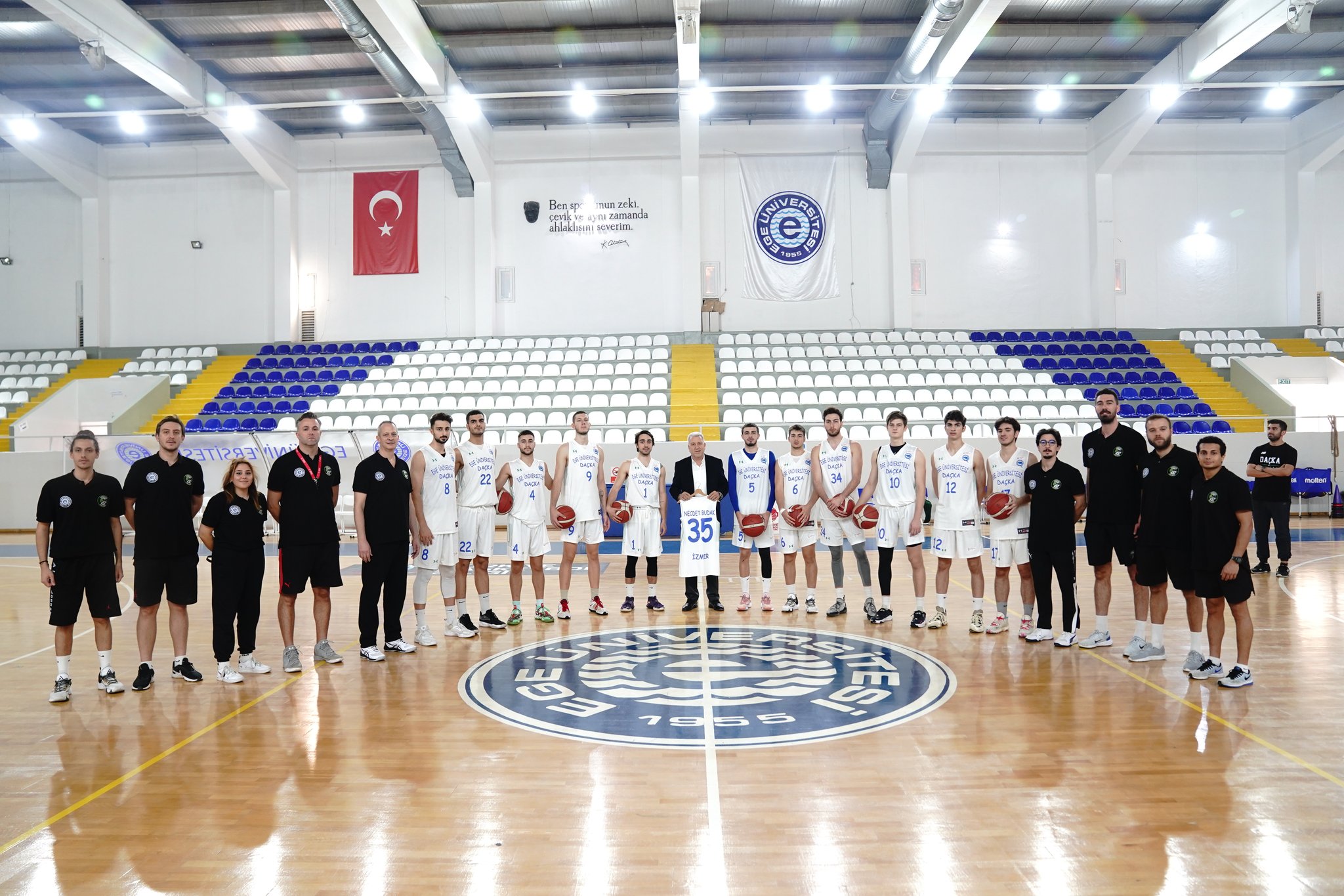 Türk sporunun geleceği Ege Üniversitesinde şekilleniyor