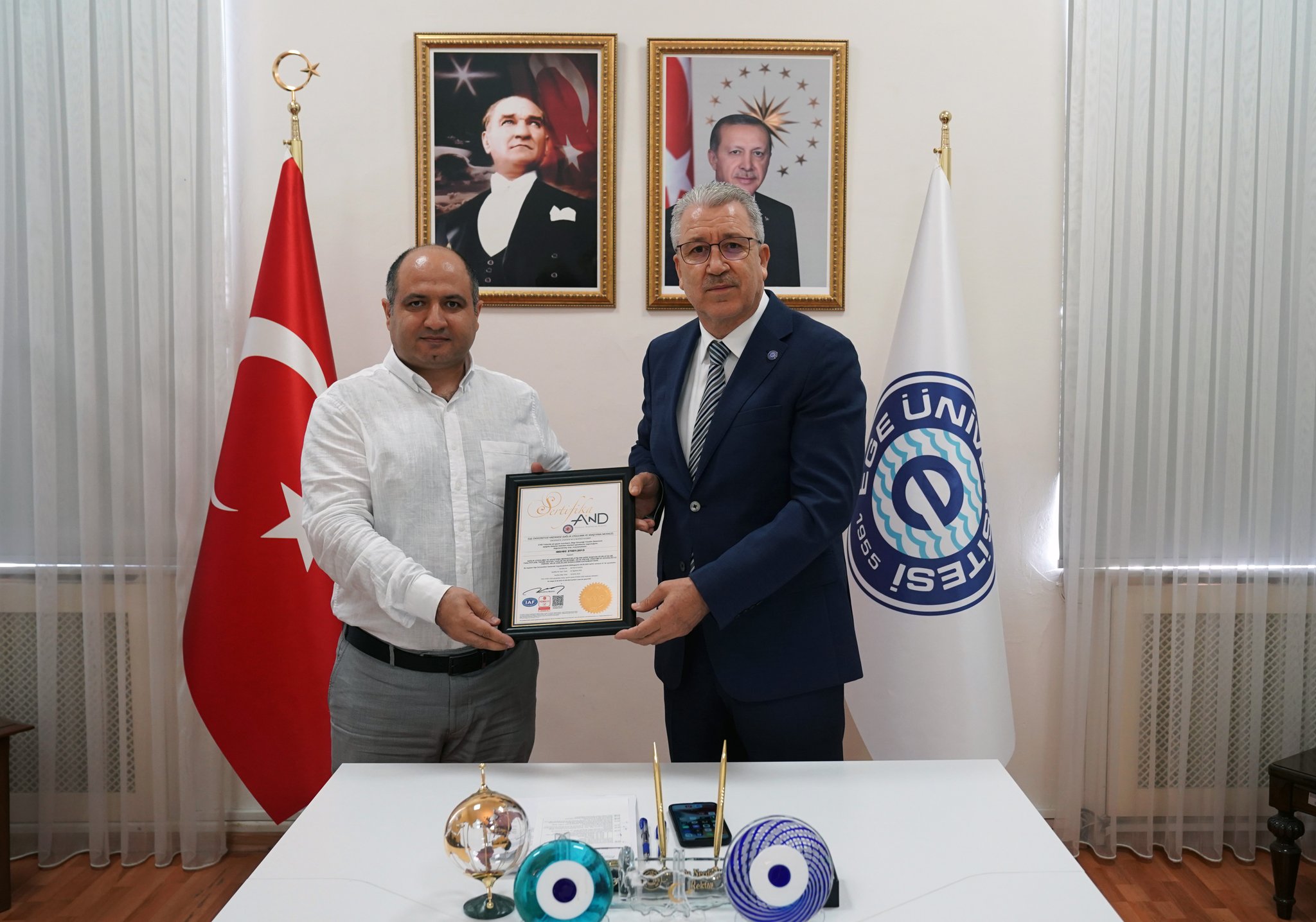 Ege Üniversitesinin dijital verileri emin ellerde