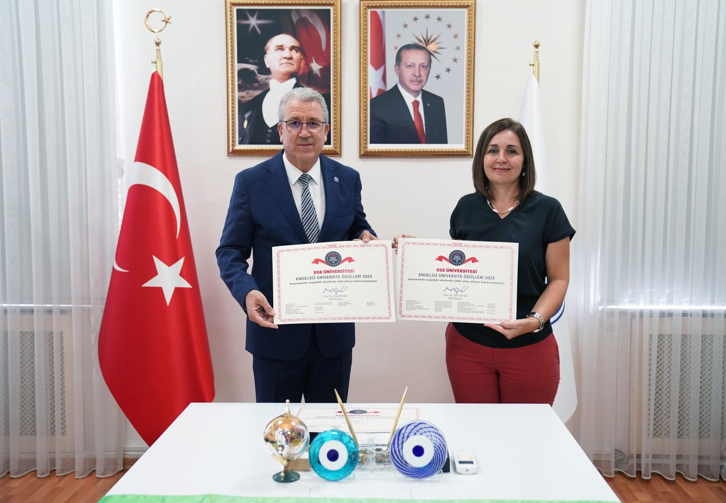 Rektör Prof. Dr. Budak, “Sürdürülebilir,  engelsiz, model  bir kampüse sahibiz”