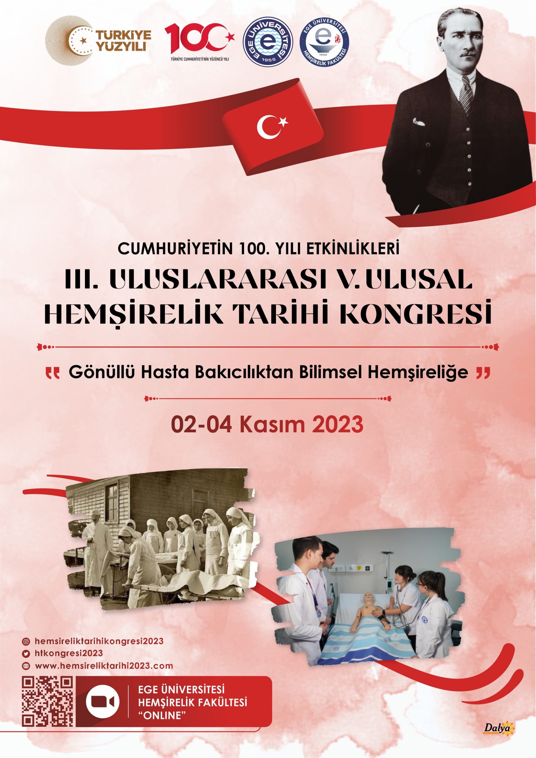 EÜ Hemşirelik Fakültesi “III. Uluslararası V. Ulusal Hemşirelik Tarihi Kongresi”ne ev sahipliği yapacak