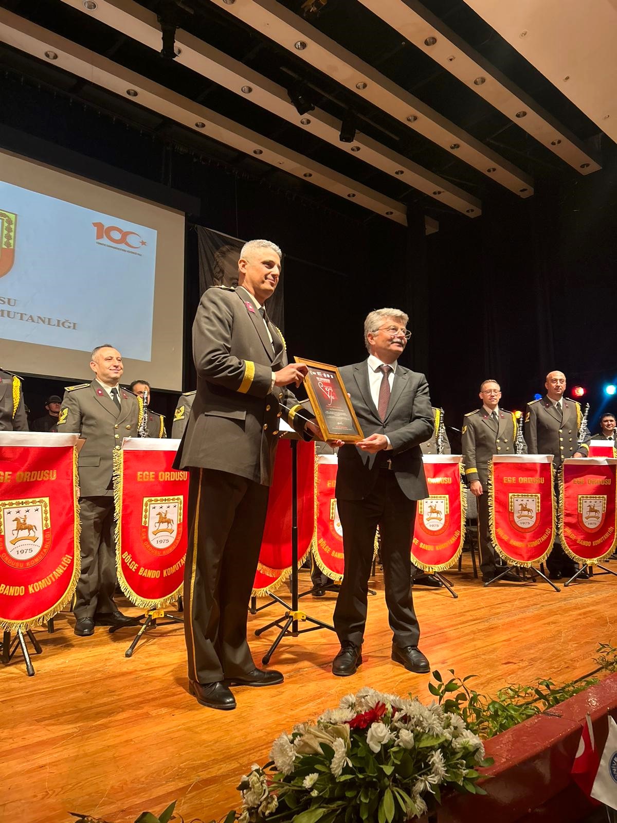 AKM’de, “Ege Ordu Bölge Bando Komutanlığı” konseri