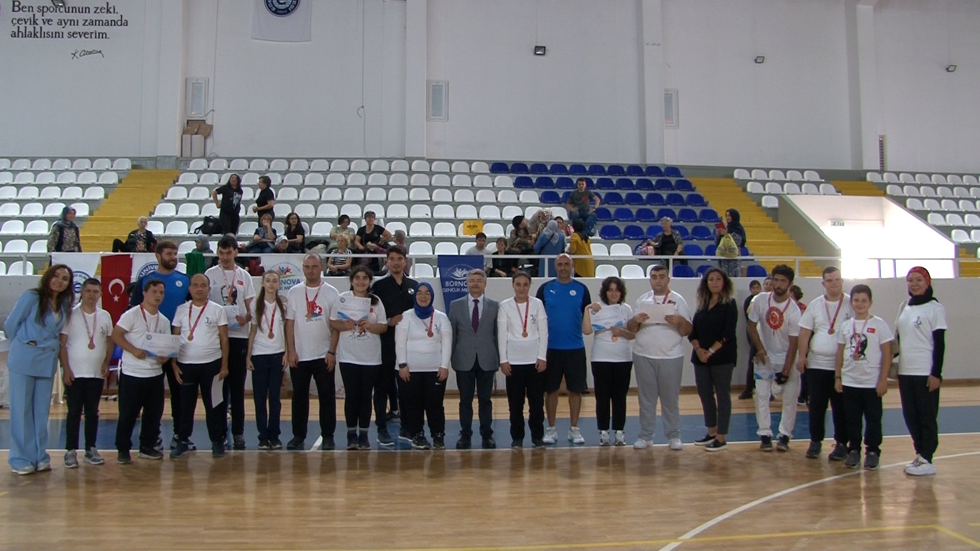 Türkiye’nin Engelsiz Kampüsünde, özel sporcuları ile 100. yıl coşkusu yaşandı