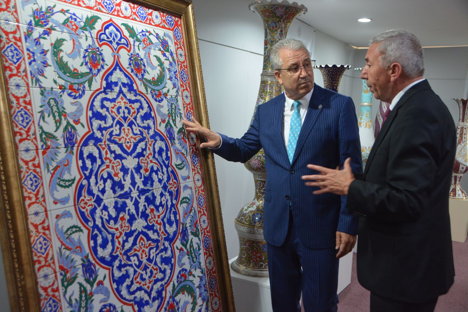 Özel Gülsüm Güral Müzesinin nadide eserleri “EgeArt Sanat Günlerinde” sanatseverlerle buluştu
