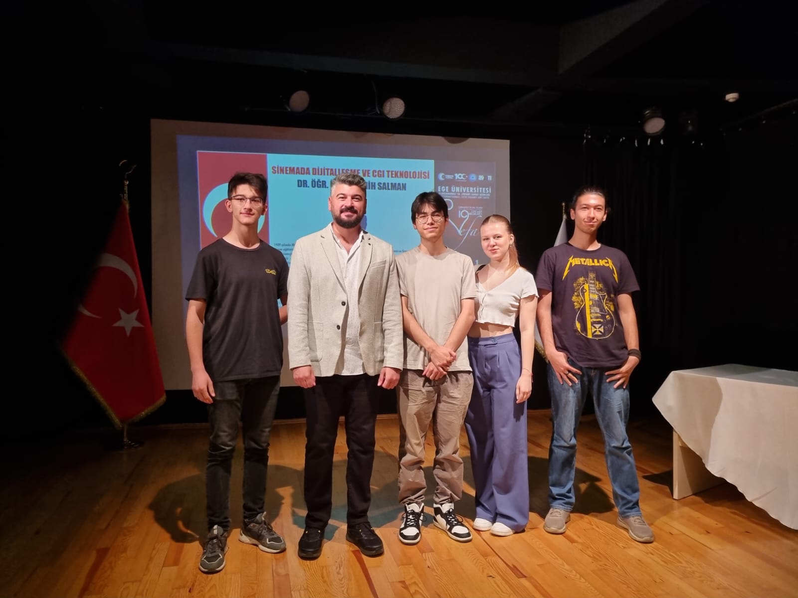 Ege’de “Sinemada Dijitalleşme ve CGI Teknolojisi” konuşuldu