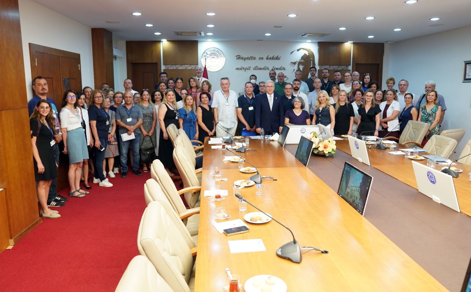 Rektör Budak, “Kalite odaklı, veriye dayalı yönetim anlayışı ile çalışmalarımızı sürdürüyoruz ”