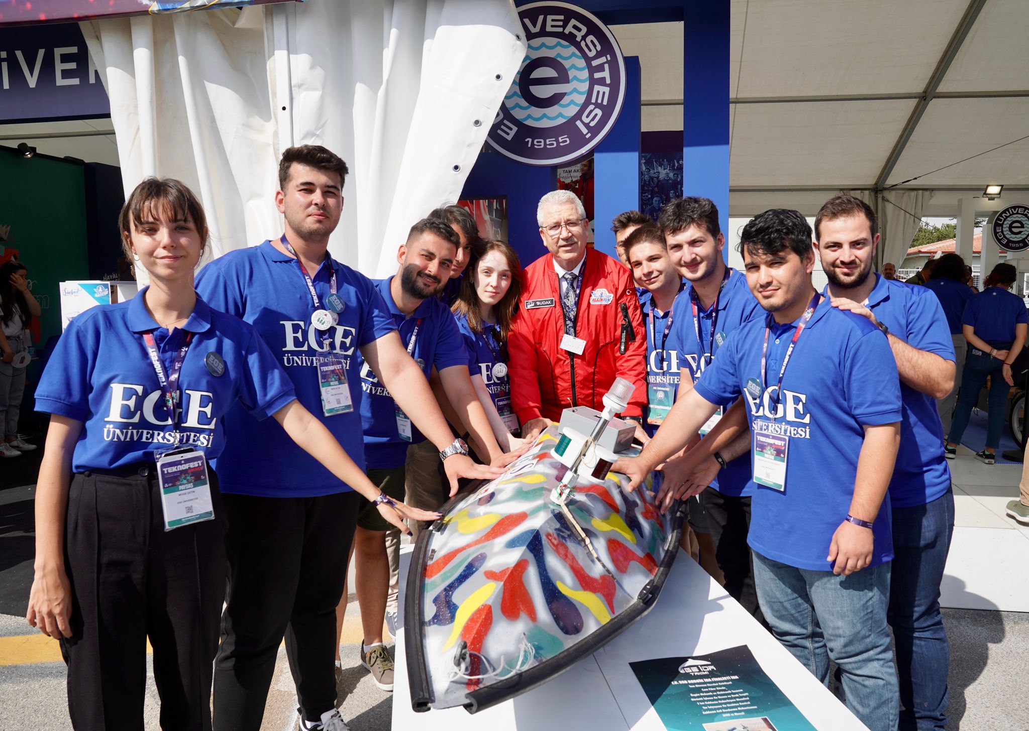 Ege Üniversitesi Proje Takımları TEKNOFEST Adana için hazır