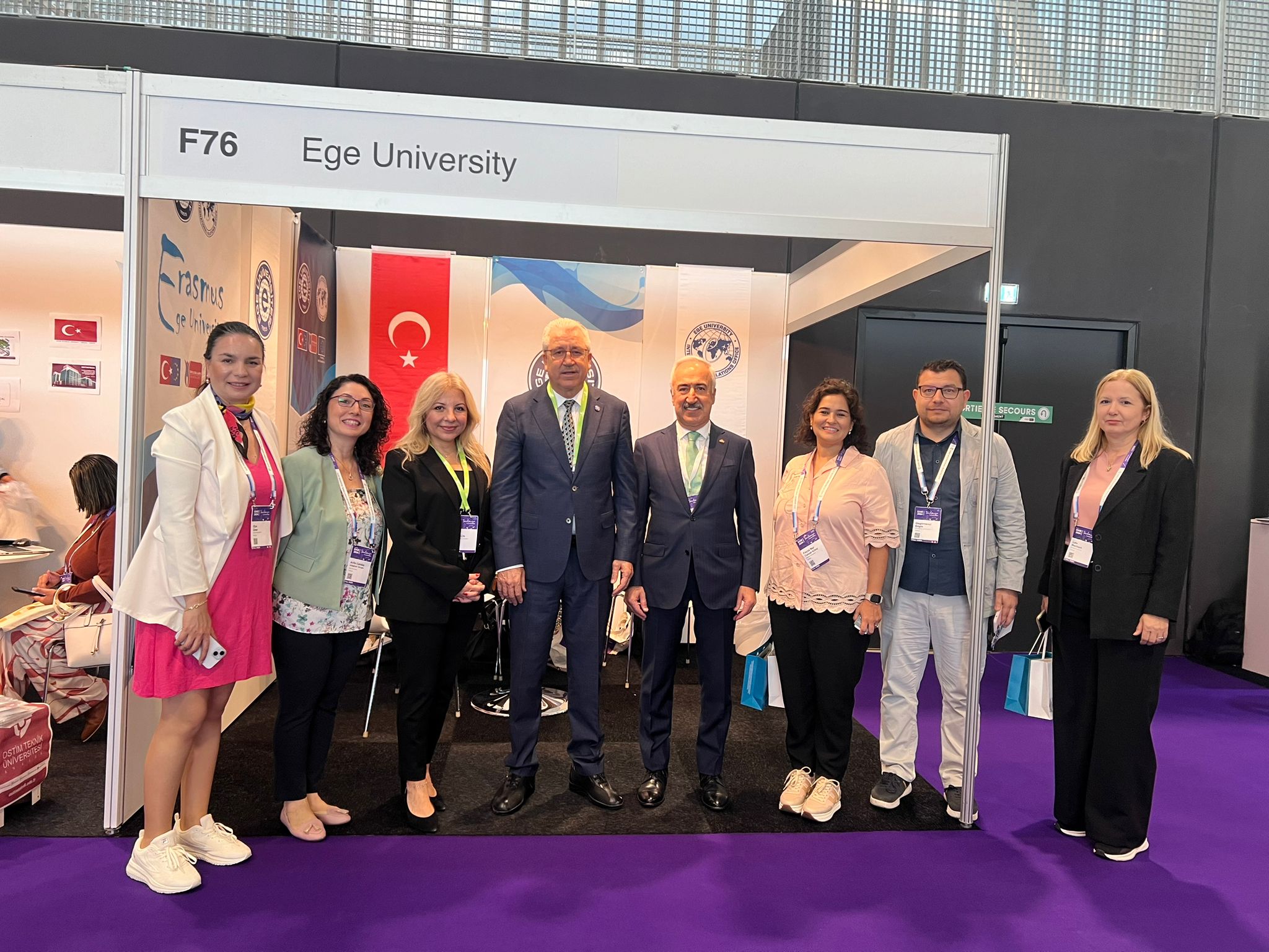 Ege Üniversitesi Avrupa’nın En Büyük Yükseköğretim Zirvesinde Tanıtıldı