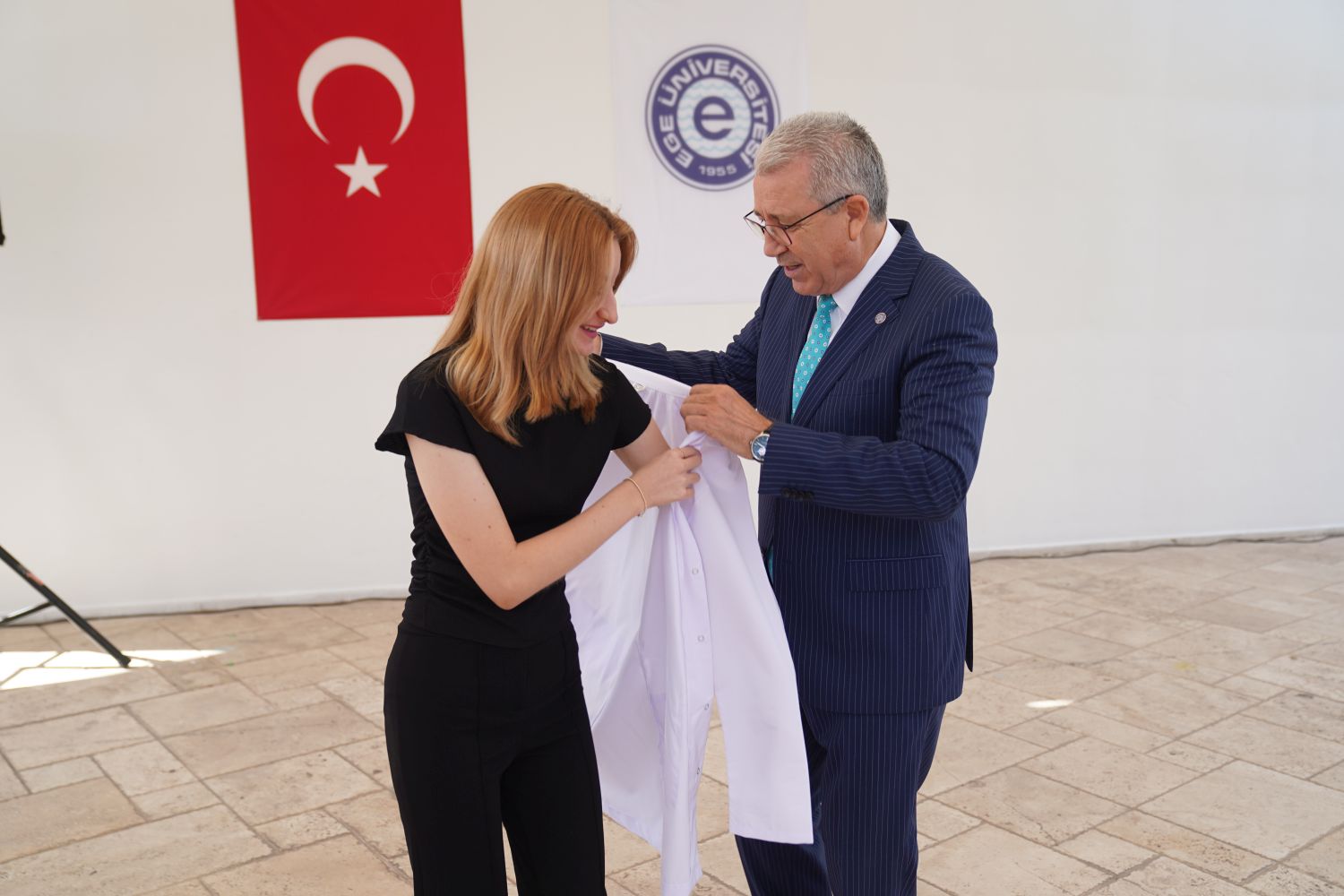 Egeli genç sağlıkçıların beyaz önlük heyecanı