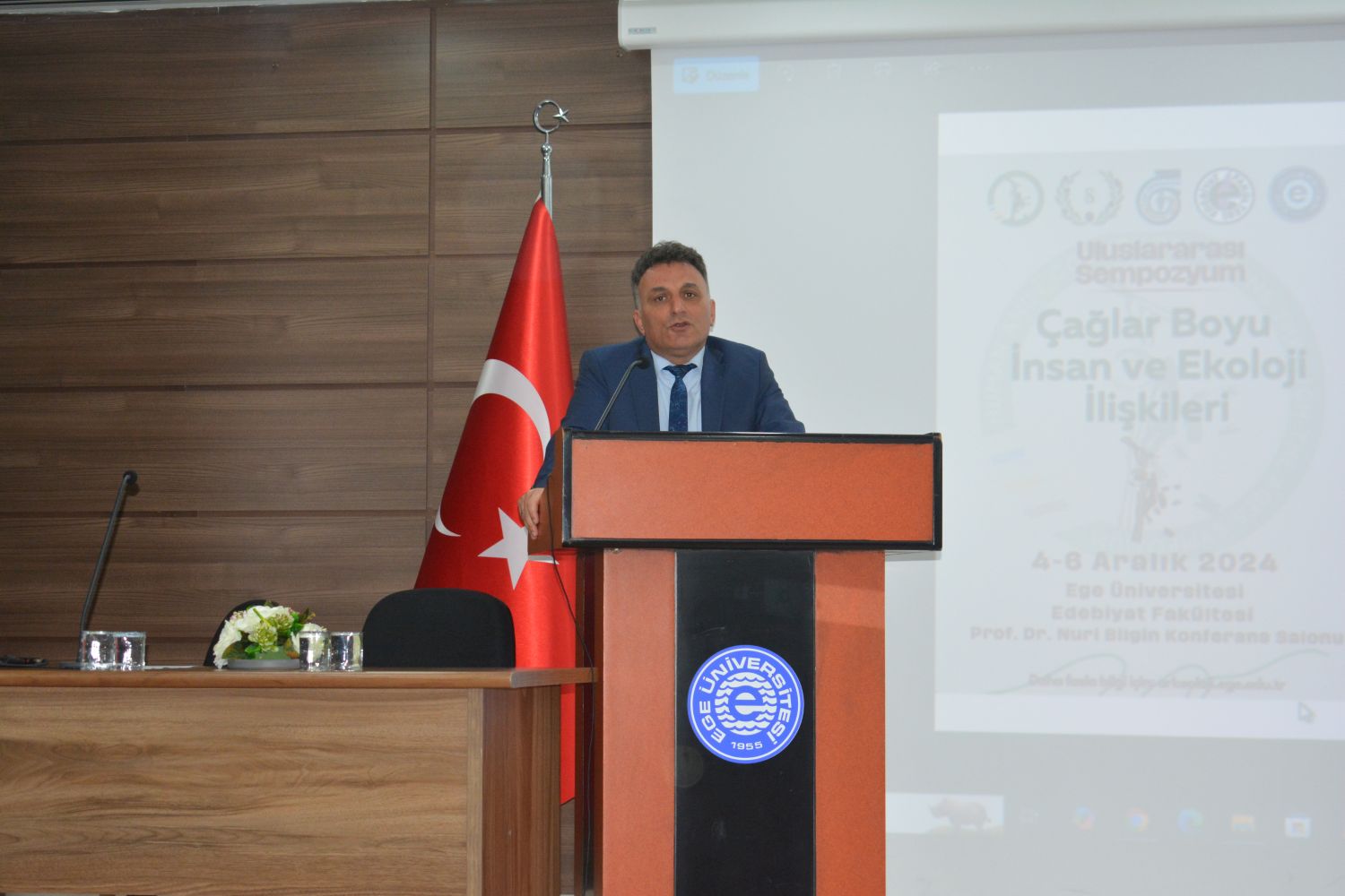 EÜ’de “Çağlar Boyu İnsan ve Ekoloji İlişkileri” Sempozyumu başladı