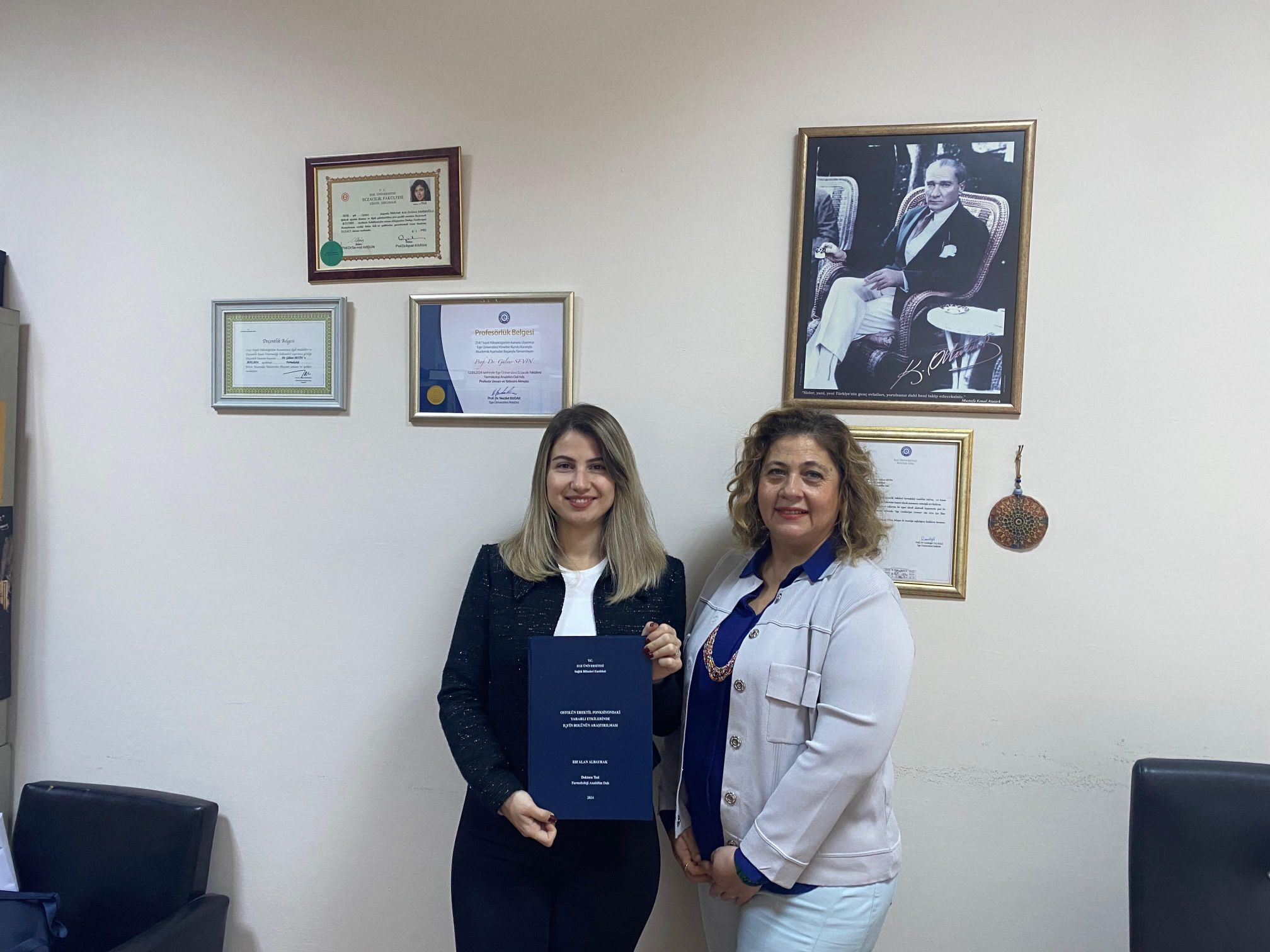 “Prof. Dr. Hatice Karhan Başarı Ödülü”nü Egeli araştırmacı Dr. Elif Alan Albayrak kazandı