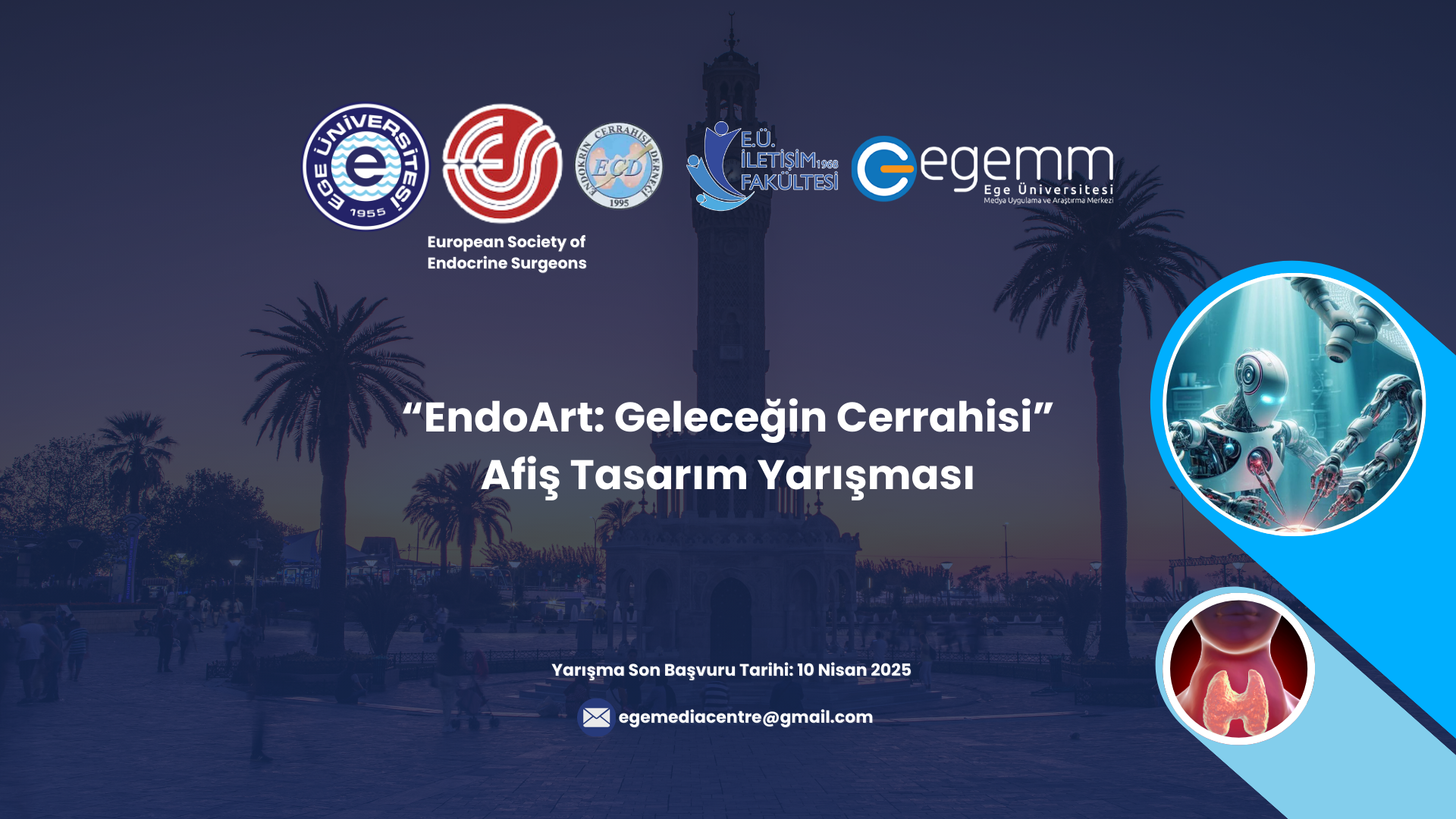 Geleceğin cerrahisi afiş tasarımlarla anlatılacak