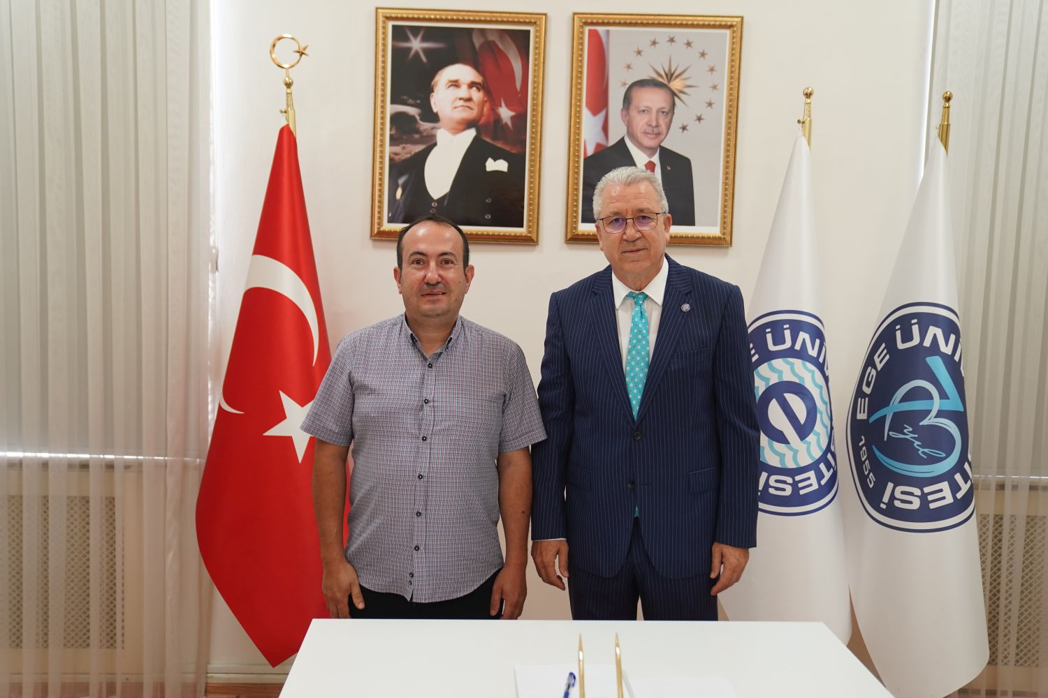EÜ’nün ortağı olduğu çevre dostu proje ile “Yüzer Güneş Enerjisi Santralleri” oluşturulacak