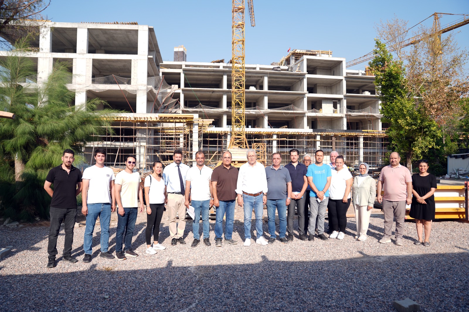 Ege Üniversitesinde dev teknopark kompleksi hızla yükseliyor