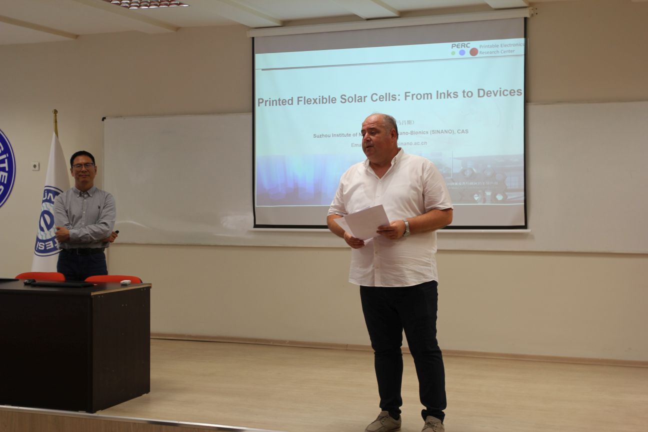 EÜ–GEE’de “Baskı Tabanlı İnce Film Organik-Perovskit Güneş Pilleri” Semineri