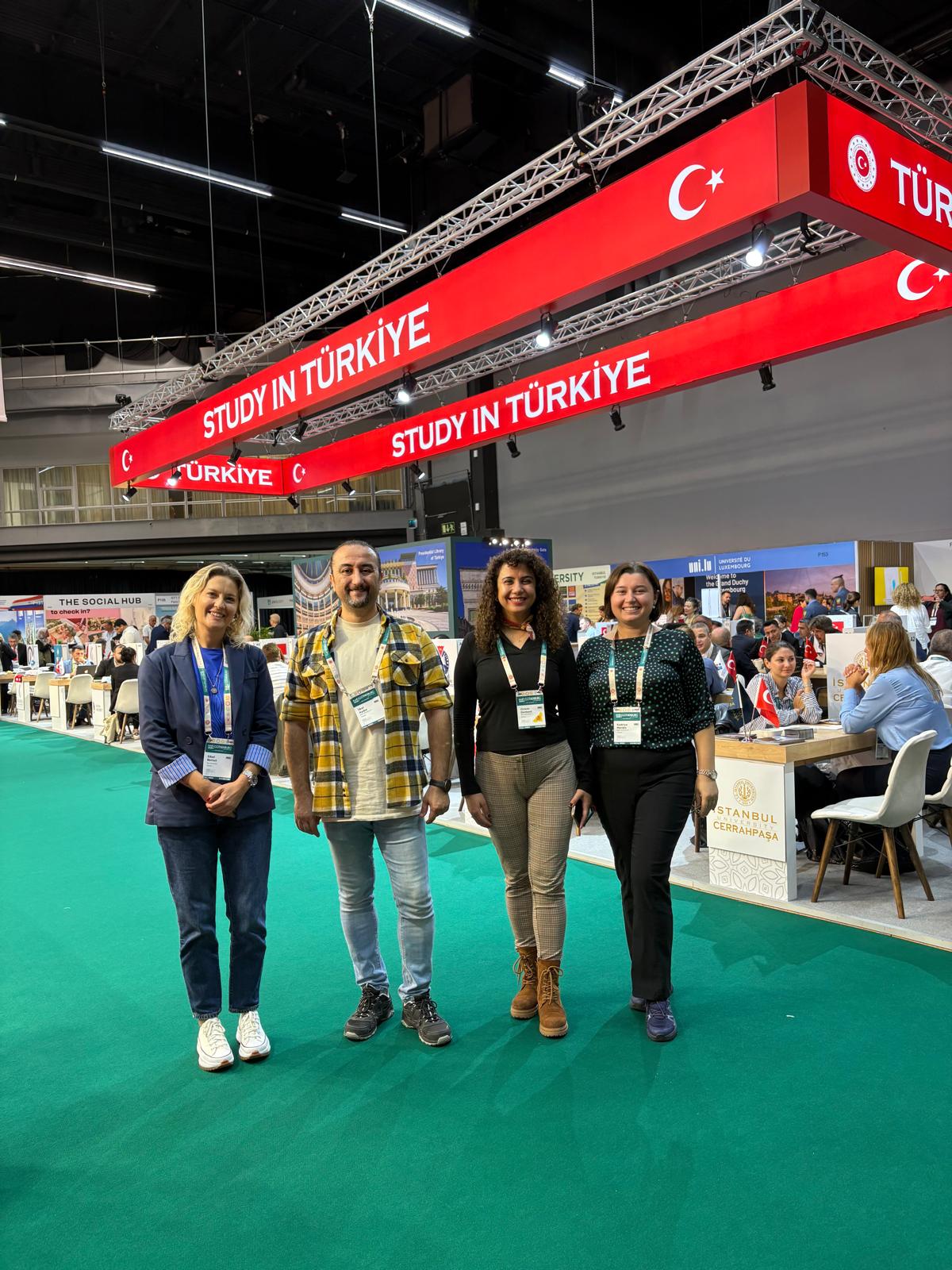 Ege Üniversitesi “EAIE 2025” Fuarında Türkiye’yi temsil etti