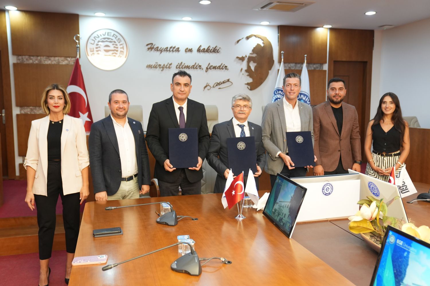 Ege Üniversitesi sanayi iş birliklerine bir yenisini daha ekledi