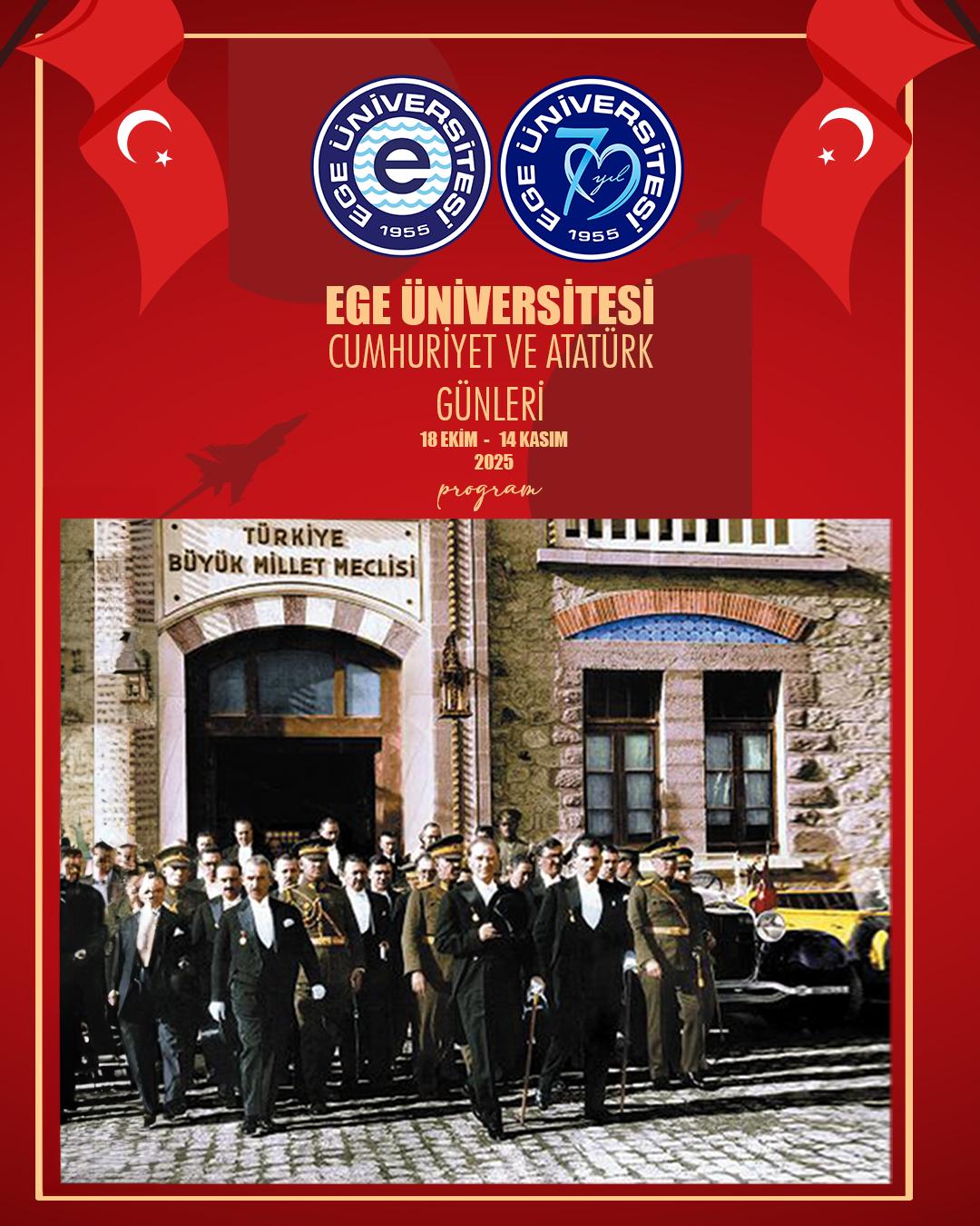 EÜ, Cumhuriyetin 102. yılında Atatürk’ün mirasını etkinliklerle yaşatıyor