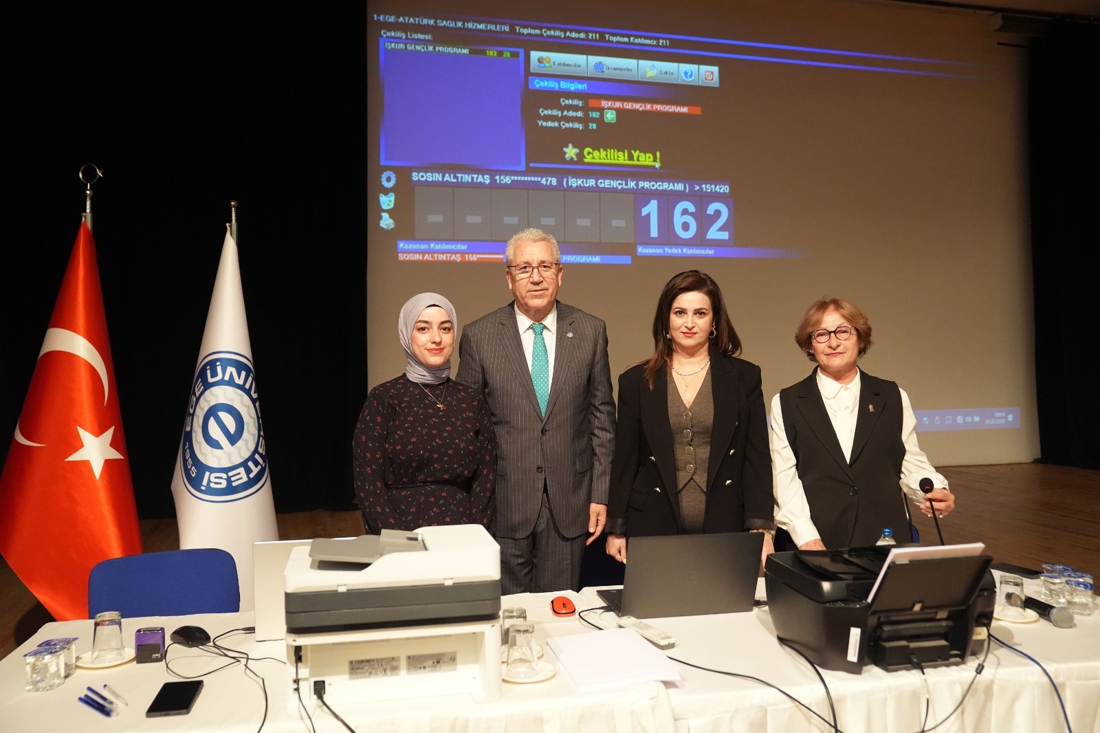 EÜ’de “İŞKUR Gençlik Programı”na katılacak öğrenciler kura ile belirlendi