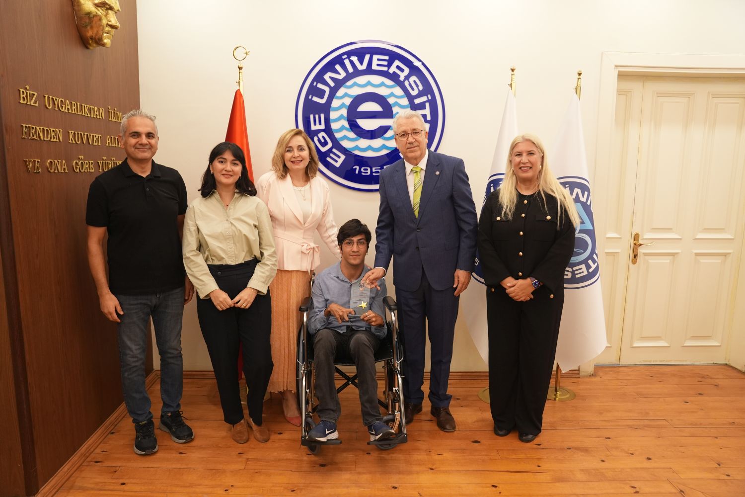 EÜ’nün “Engelsiz” projesi ödüllendirildi