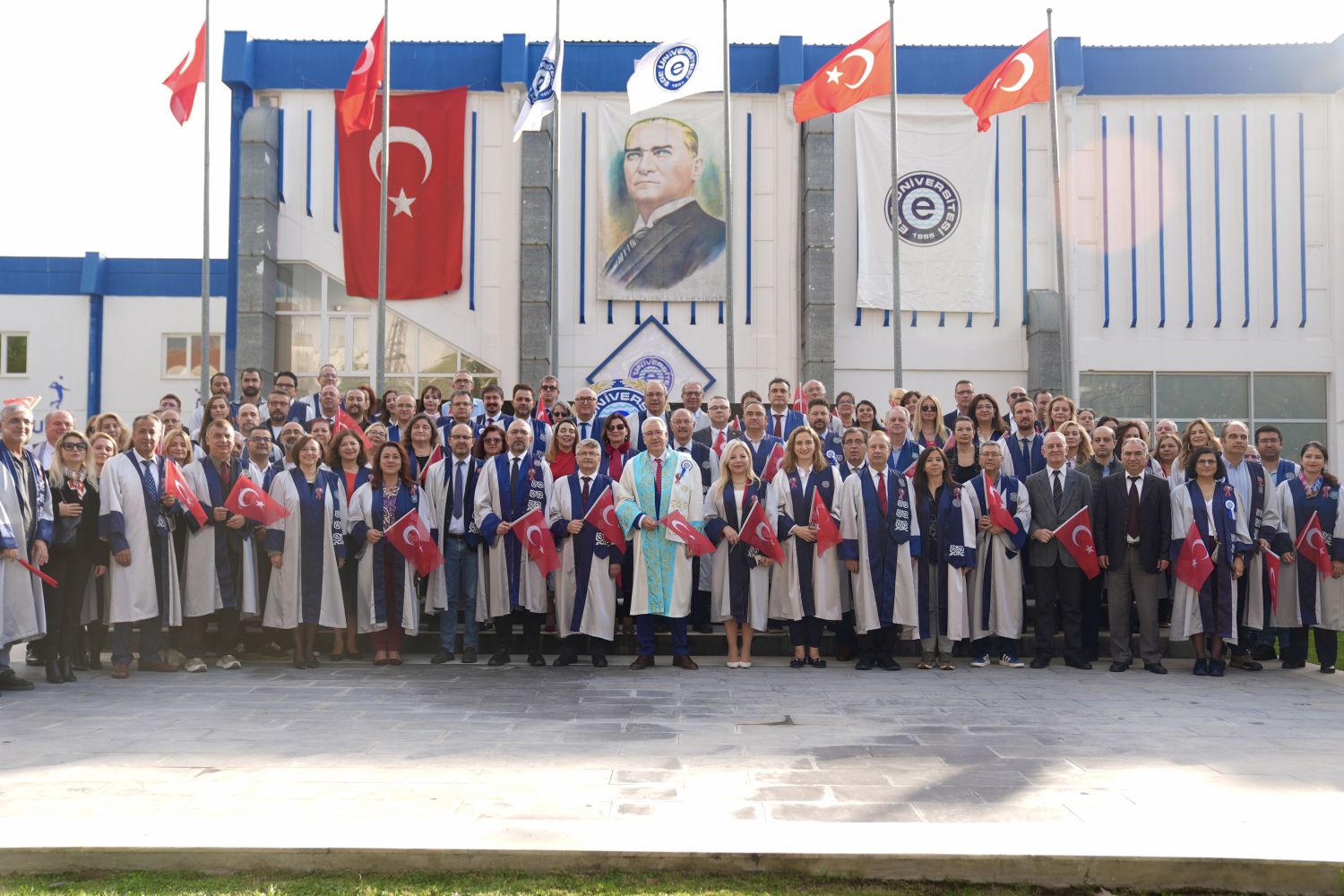 Ege Üniversitesinde Cumhuriyet Bayramı coşkuyla kutlandı