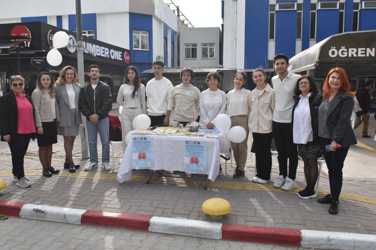 EÜ’de “Yeni Sana Nefes Ol” projesiyle akciğer kanserine dikkat çekildi